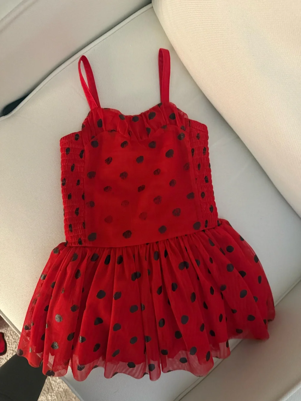 Stella McCartney Kids lady bug dress and wings